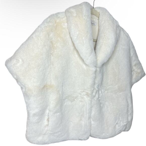 NWT - La Fiorentina - Faux Fur Capelet - Picture 1 of 6